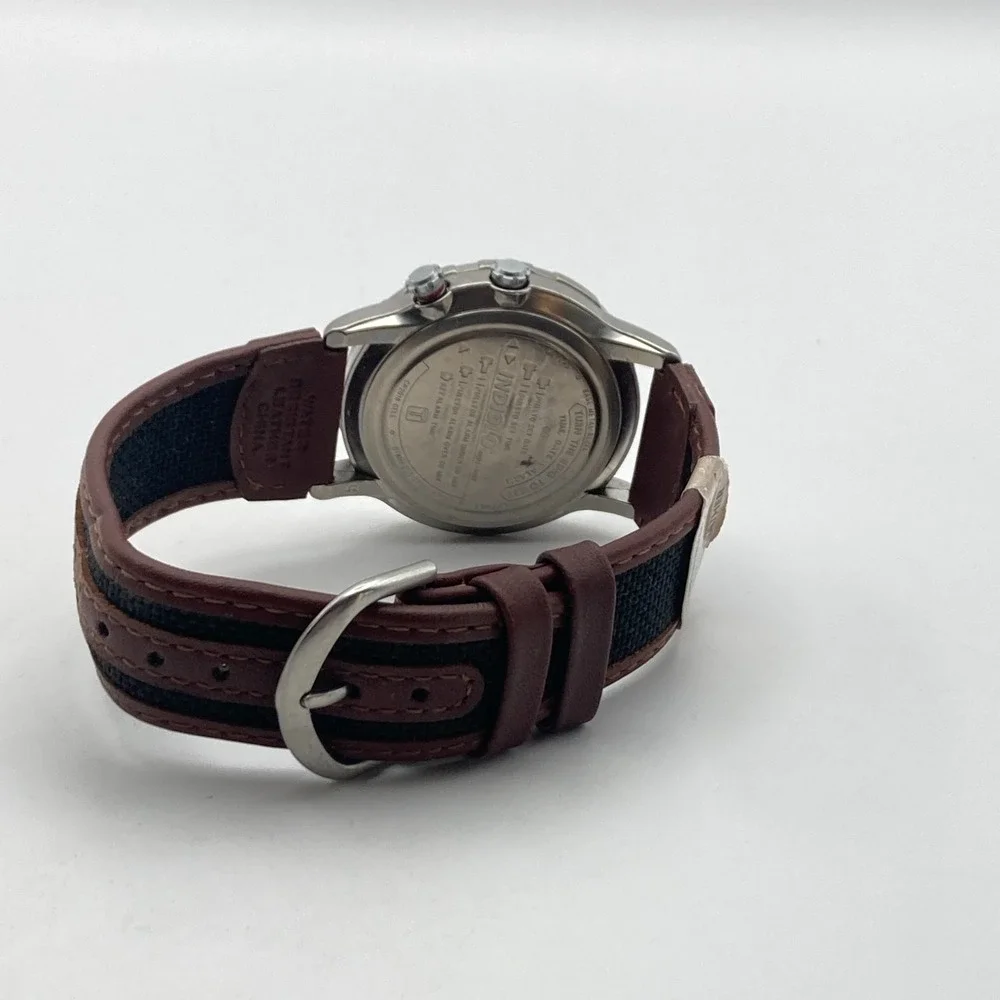 Timex Expedition Shenmue Mens Watch 39mm Silver Tone Indiglo New Battery